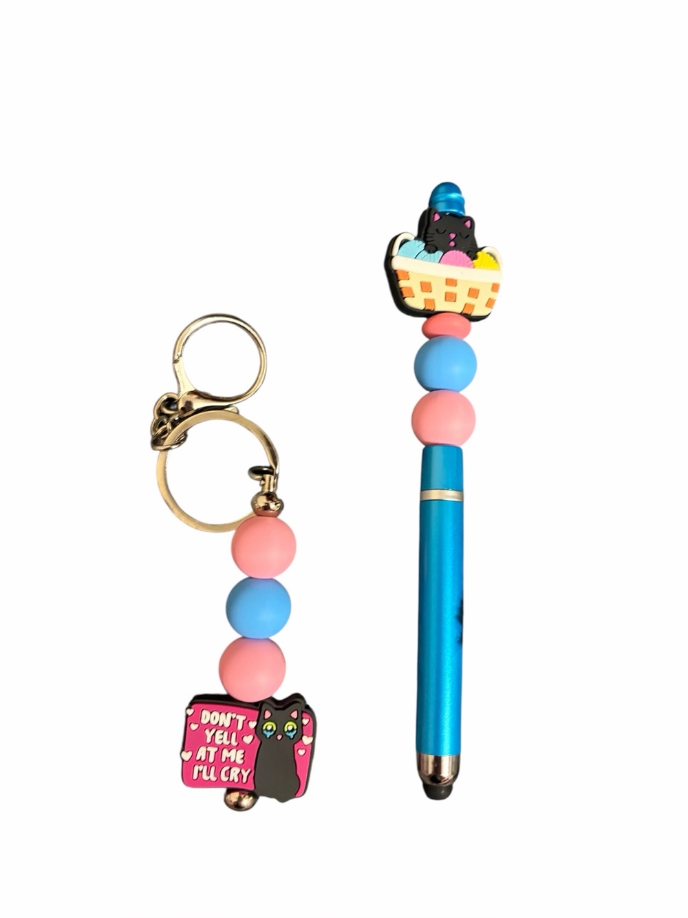 Cat Stylus Pen/ Pen & Keychain Set - Picture 3 of 10